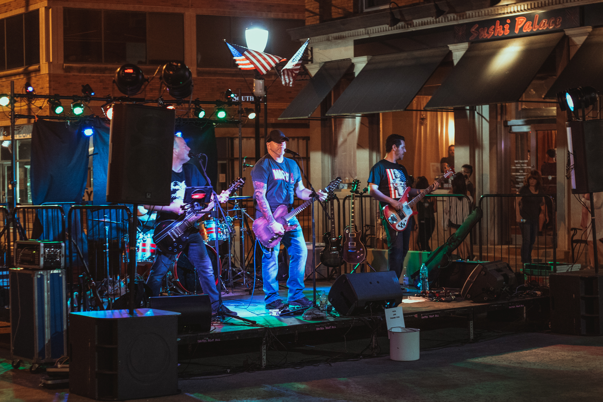 Summer Stage in Somerville New Jersey Live Music on Division